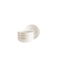 SCHÜSSELSET 4-teilig Unico   - Weiß, Basics, Keramik - Mäser