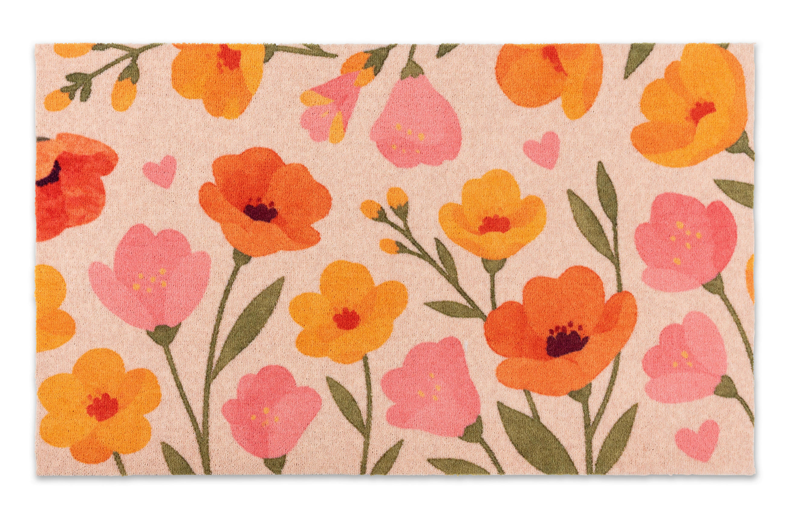 FUßMATTE  66/110 cm  Rosa  - Rosa, Basics, Kunststoff/Textil (66/110cm) - Astra