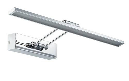 BILDERLEUCHTE 45/4,6 cm   - Chromfarben, Basics, Metall (45/4,6cm) - Paulmann