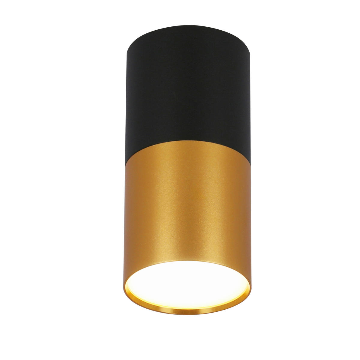 LED-TAKLAMPA Tube 5.8/5.8/12 cm  - svart, Design, metall (5.8/5.8/12cm)