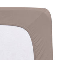 SPANNLEINTUCH 180-200/200-220 cm Jersey  - Hellbraun, Basics, Textil (180-200/200-220cm) - Florella