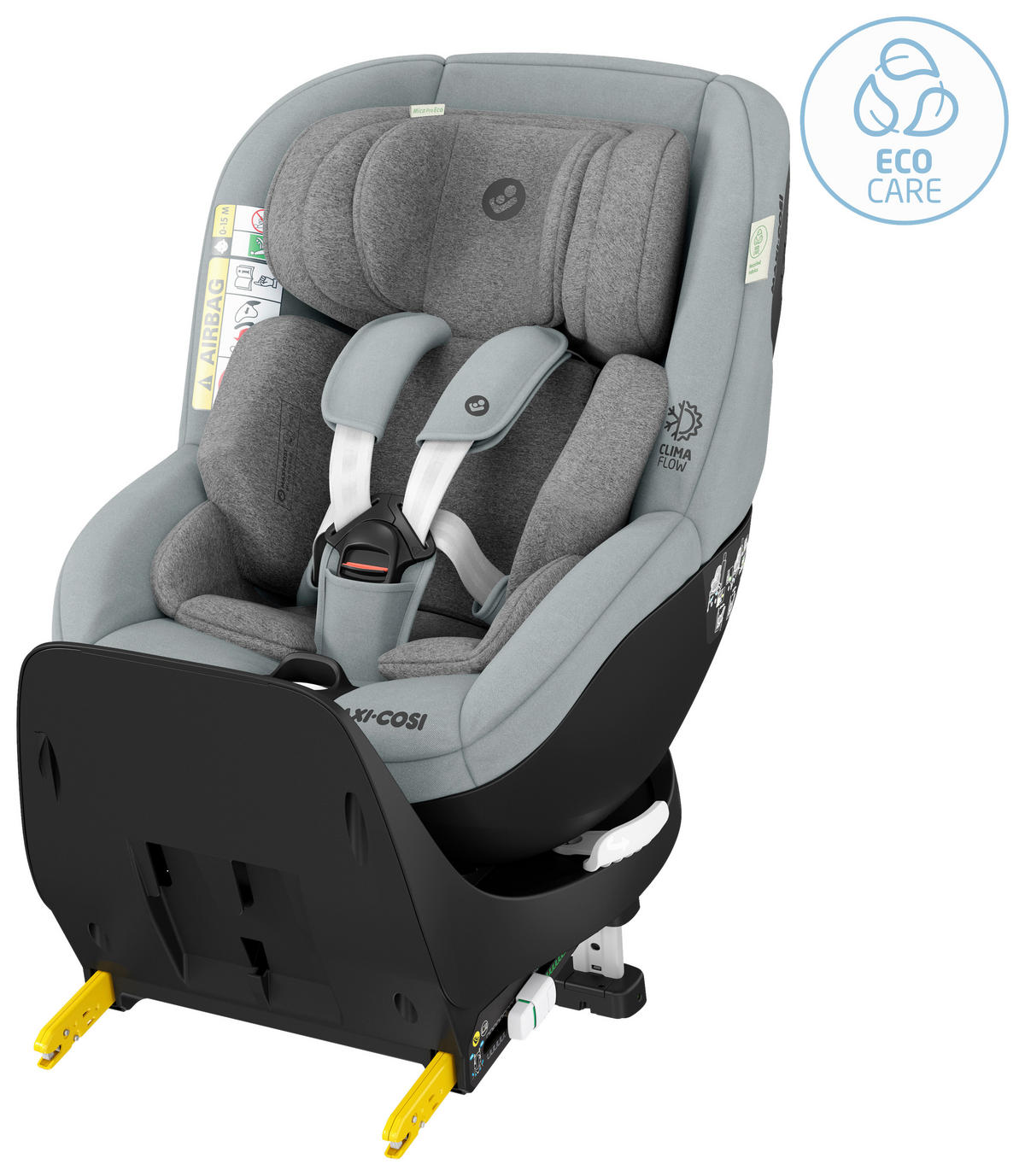 KINDERAUTOSITZ Mica Pro Eco Authentic Grey   - Basics, Kunststoff/Textil (44,2/64,8/68,3cm) - Maxi-Cosi