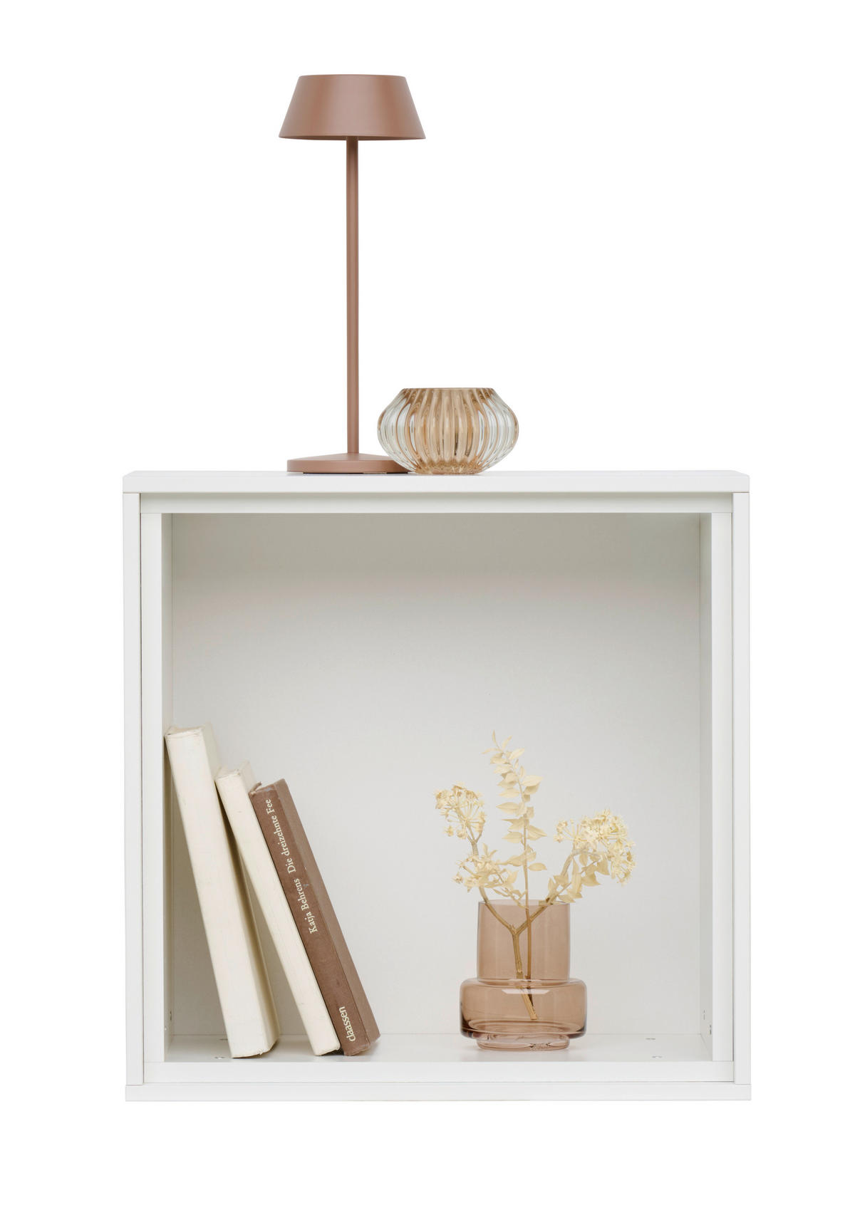 HÄNGEELEMENT 45,9/45,9/26 cm  in Weiß   - Weiß, Design, Holzwerkstoff (45,9/45,9/26cm) - home24
