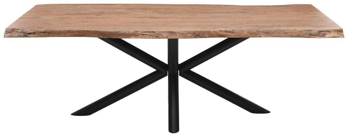 TISCHGESTELL Schwarz  - Schwarz, Design, Metall (160/75/72cm) - Landscape
