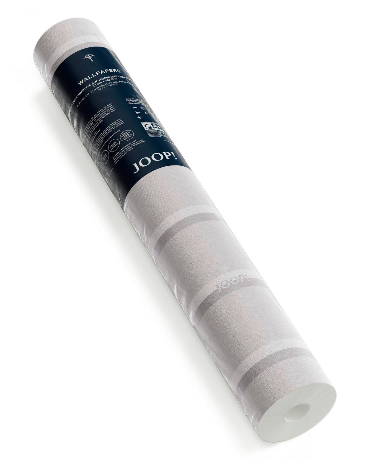 VLIESTAPETE 10.05 m J! STRIPES  - Hellrosa, Design, Textil (53/1005cm) - Joop!