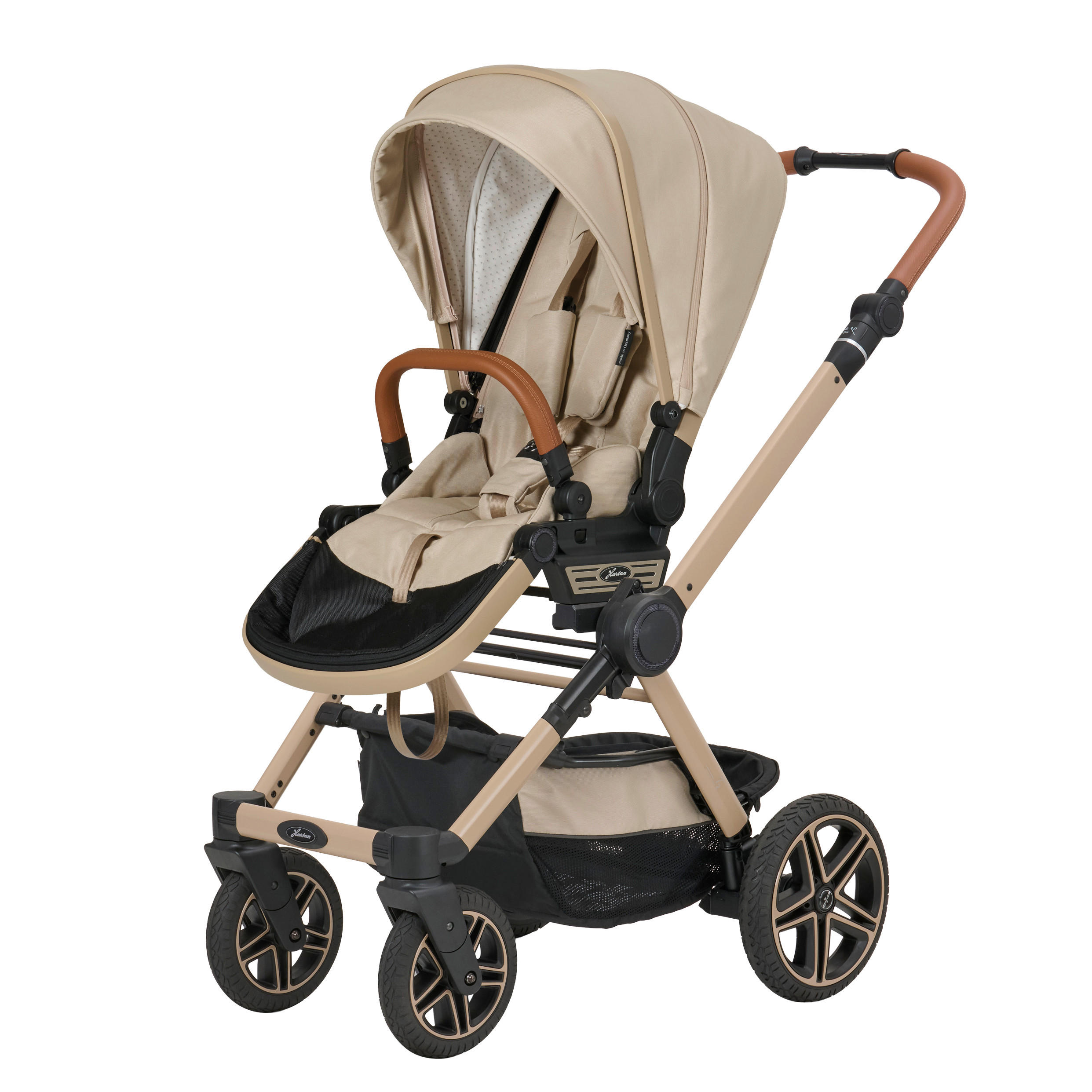 Hartan Kombikinderwagen T2 City Selection Beigebraun 59x118x103 cm