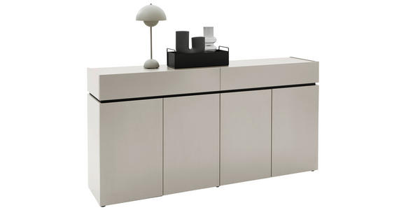 GARDEROBE 3-teilig  in 225/199/40 cm  - Kaschmir, Design, Holzwerkstoff (225/199/40cm) - Voleo