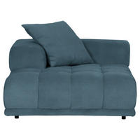 SOFFMODUL i flatväv petrol  - gråblå/petrol, Klassisk, textil/plast (125/66/155cm) - Best Price