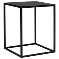BEISTELLTISCH Metall 40/40/50 cm  - Schwarz, Design, Metall (40/40/50cm) - Johann Jakob