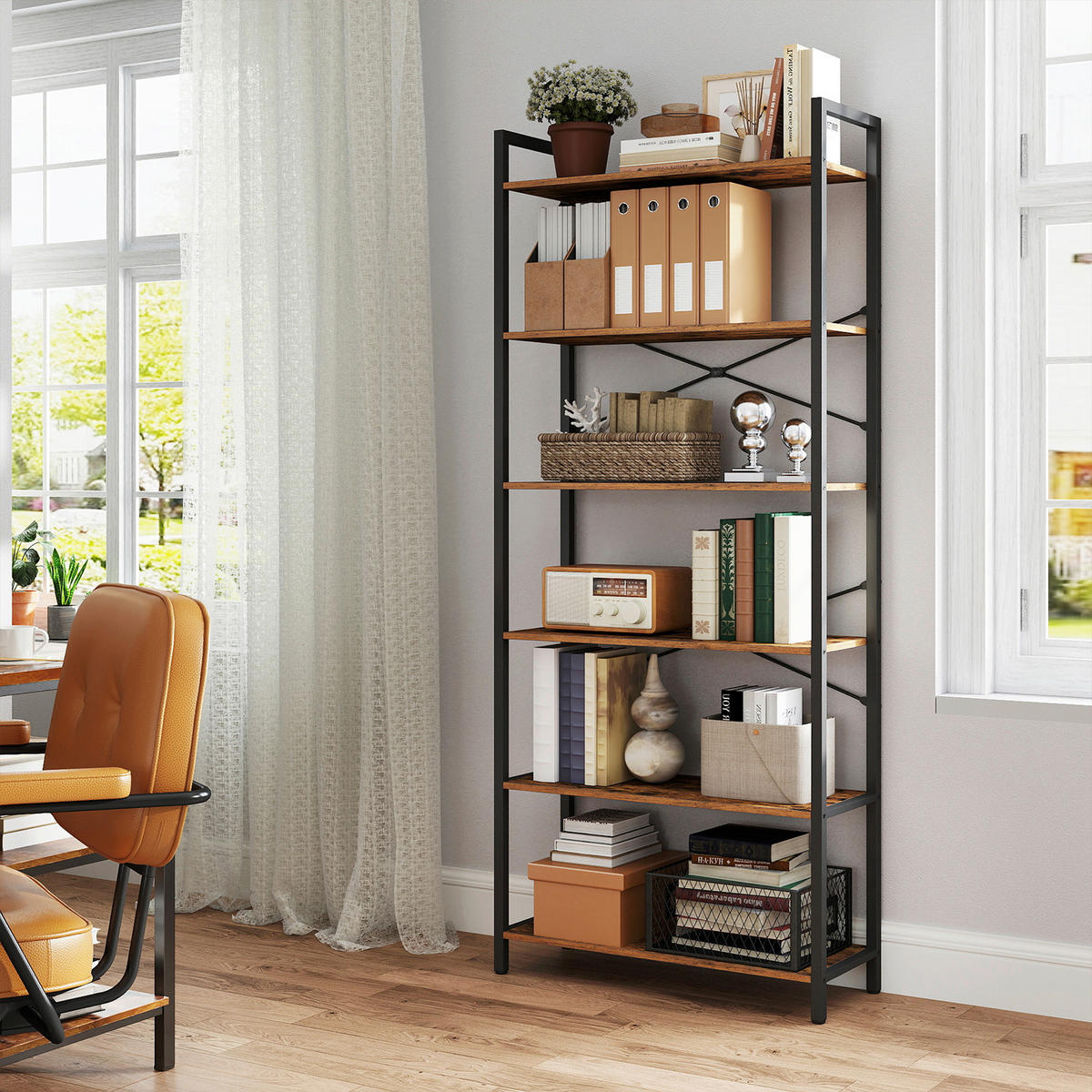BÜCHERWAND  80/184,3/30 cm  - Trend (80/184,3/30cm) - MID.YOU