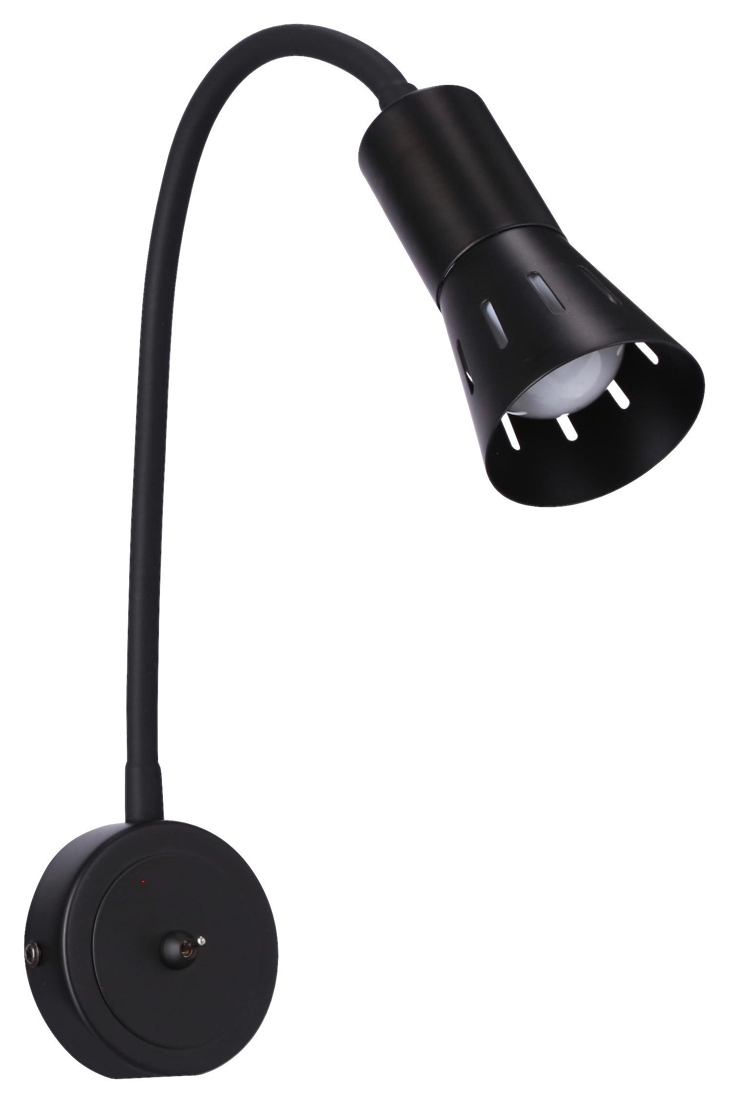 VÄGGLAMPA 31/24/8 cm   - svart, Basics, metall (31/24/8cm)