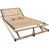 LATTENROST 100/200 cm  - Birkefarben, Basics, Holz/Kunststoff (100/200cm) - Sleeptex