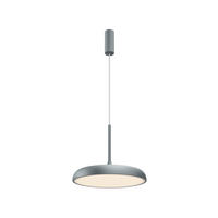 PENDELLEUCHTE Gerhard 40/347 cm  - Grau, Design, Metall (40/347cm) - MAYTONI