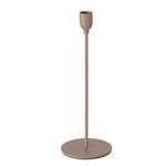 KERZENHALTER - Taupe, Trend, Metall (10/28cm) - Ambia Home