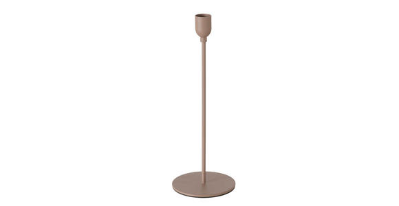KERZENHALTER - Taupe, Trend, Metall (10/28cm) - Ambia Home