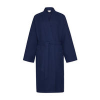 BADEMANTEL L Unisex  - Blau, Basics, Textil (Lnull) - Moeve