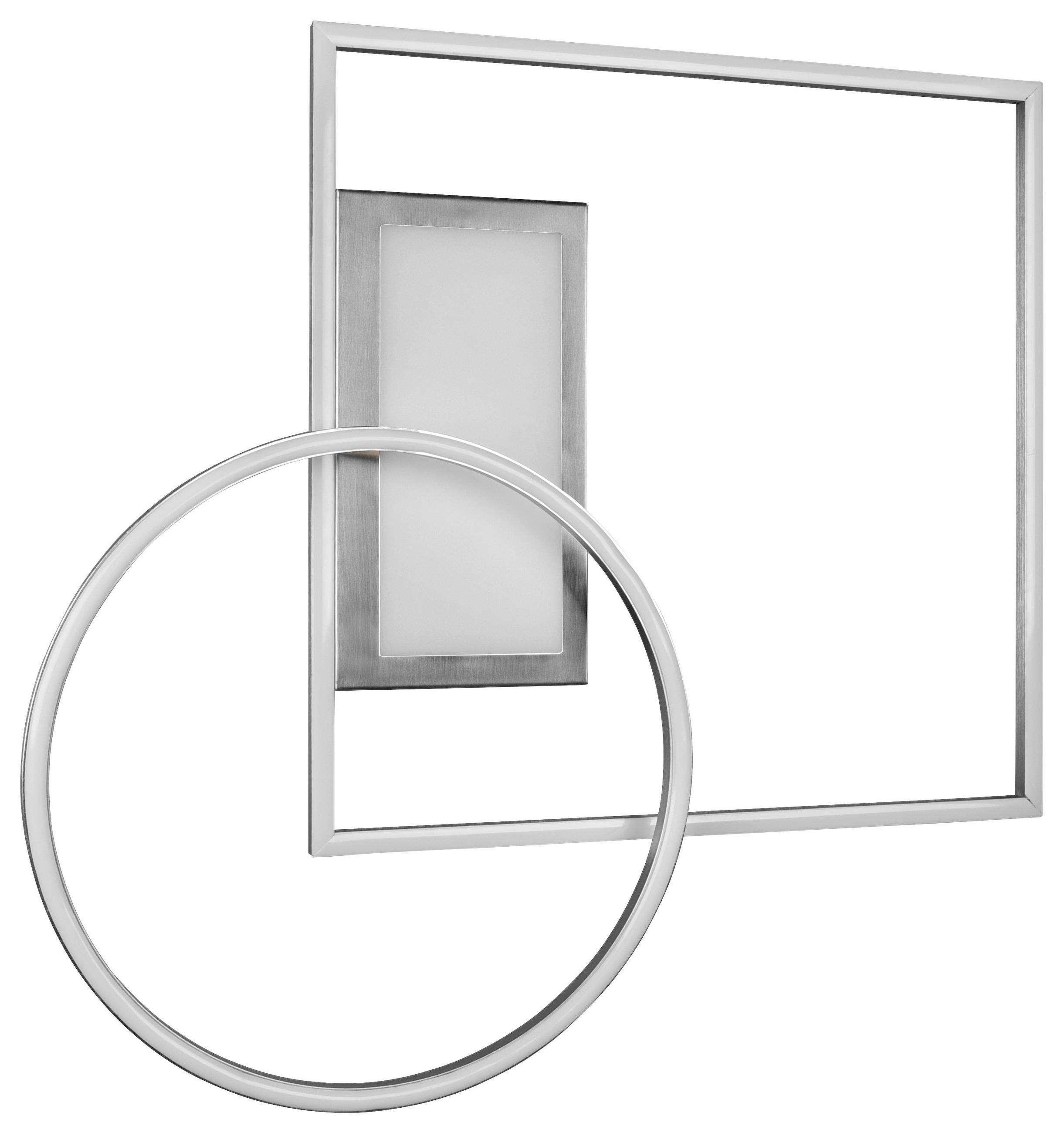 LED SVJETILJKA STROPNA  - boje nikla, Design, metal (64,5/9,0/86,5cm)