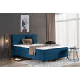 BOXBETT 180/200 cm  in Blau  - Blau/Schwarz, Design, Holz/Holzwerkstoff (180/200cm) - Xora