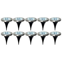 SOLÁRNE SVIETIDLO, 11,8/13 cm - čierna/farba ušľachtilej ocele, Lifestyle, kov/plast (11,8/13cm) - Ambia Garden