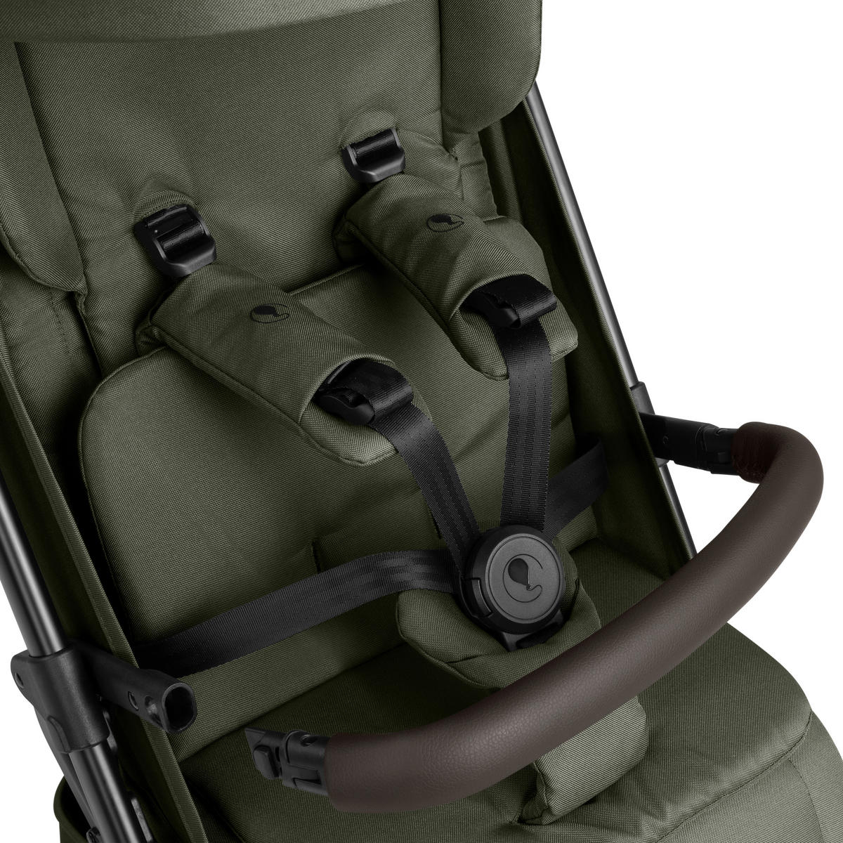 BUGGY Ping 3 Trekking  - Schwarz/Olivgrün, Basics, Textil/Metall (50,5/108/81cm) - ABC Design