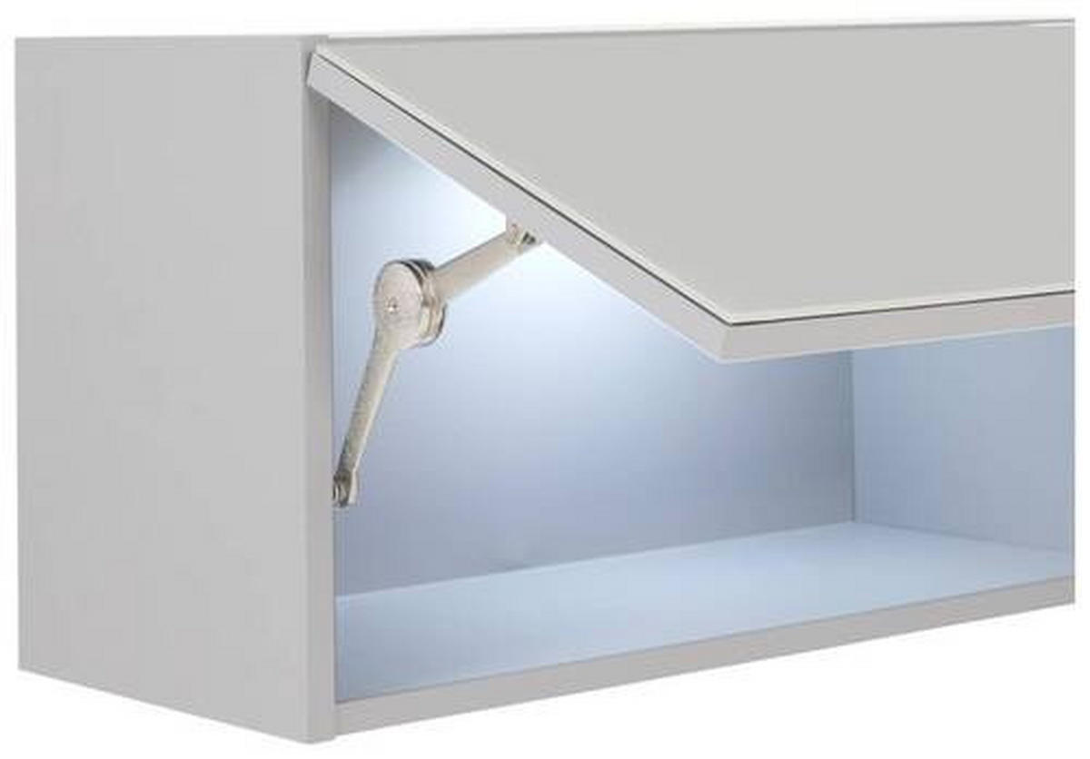 HÄNGEELEMENT Grau  164,6/32/29 cm  - Schwarz/Grau, Design, Glas/Holzwerkstoff (164,6/32/29cm) - Hom`in