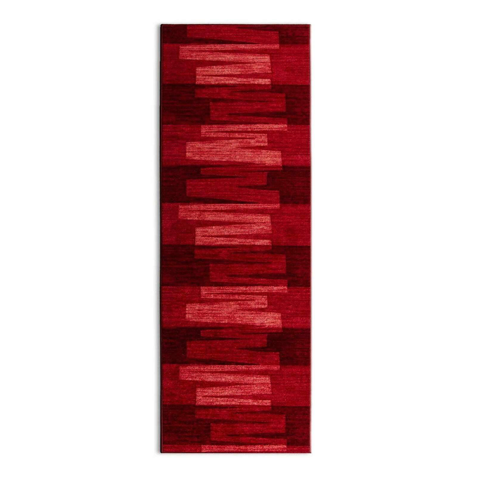 LÄUFER 80/400 cm Via Veneto  - Rot, Design, Kunststoff/Textil (80/400cm) - Novel