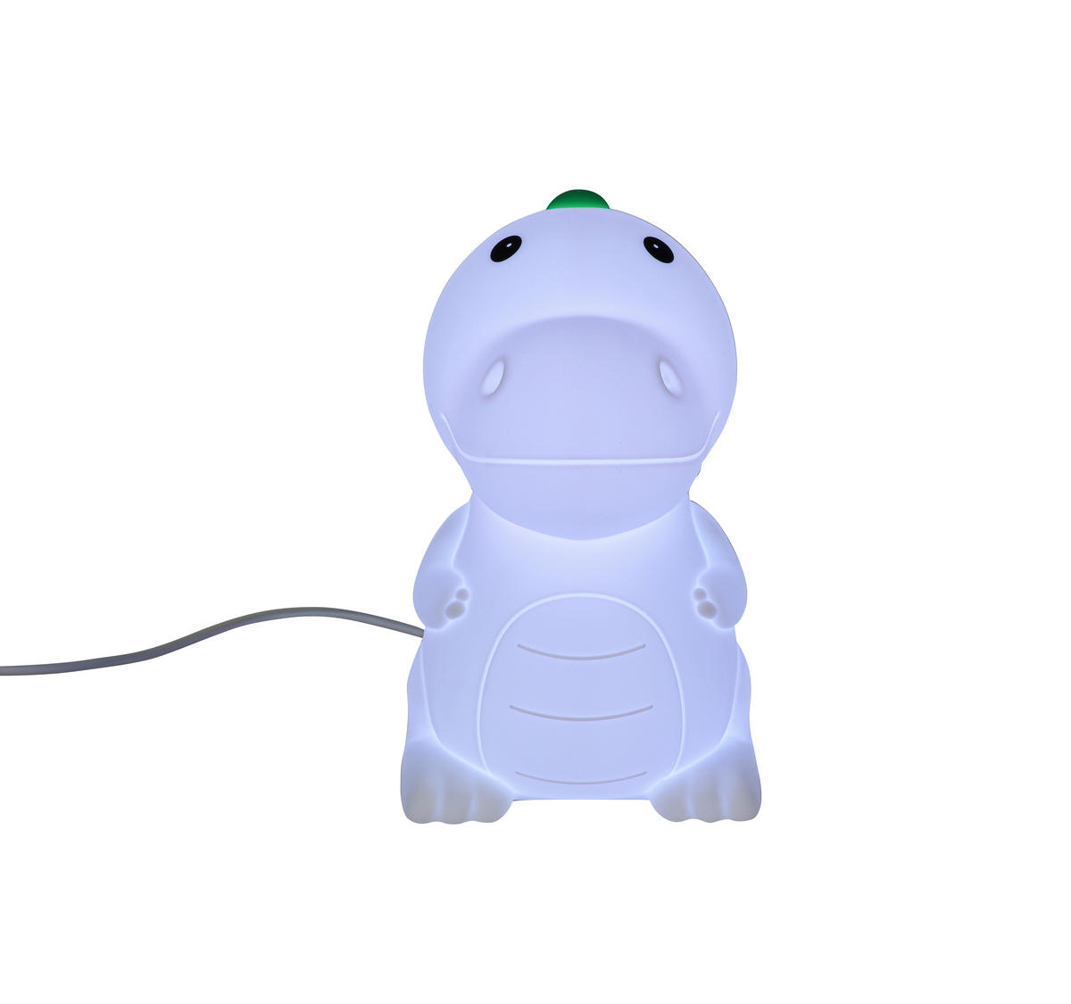 NOĆNO SVETLO - bela, Trendi, plastika (8,5/13,5/13,8cm) - Novel