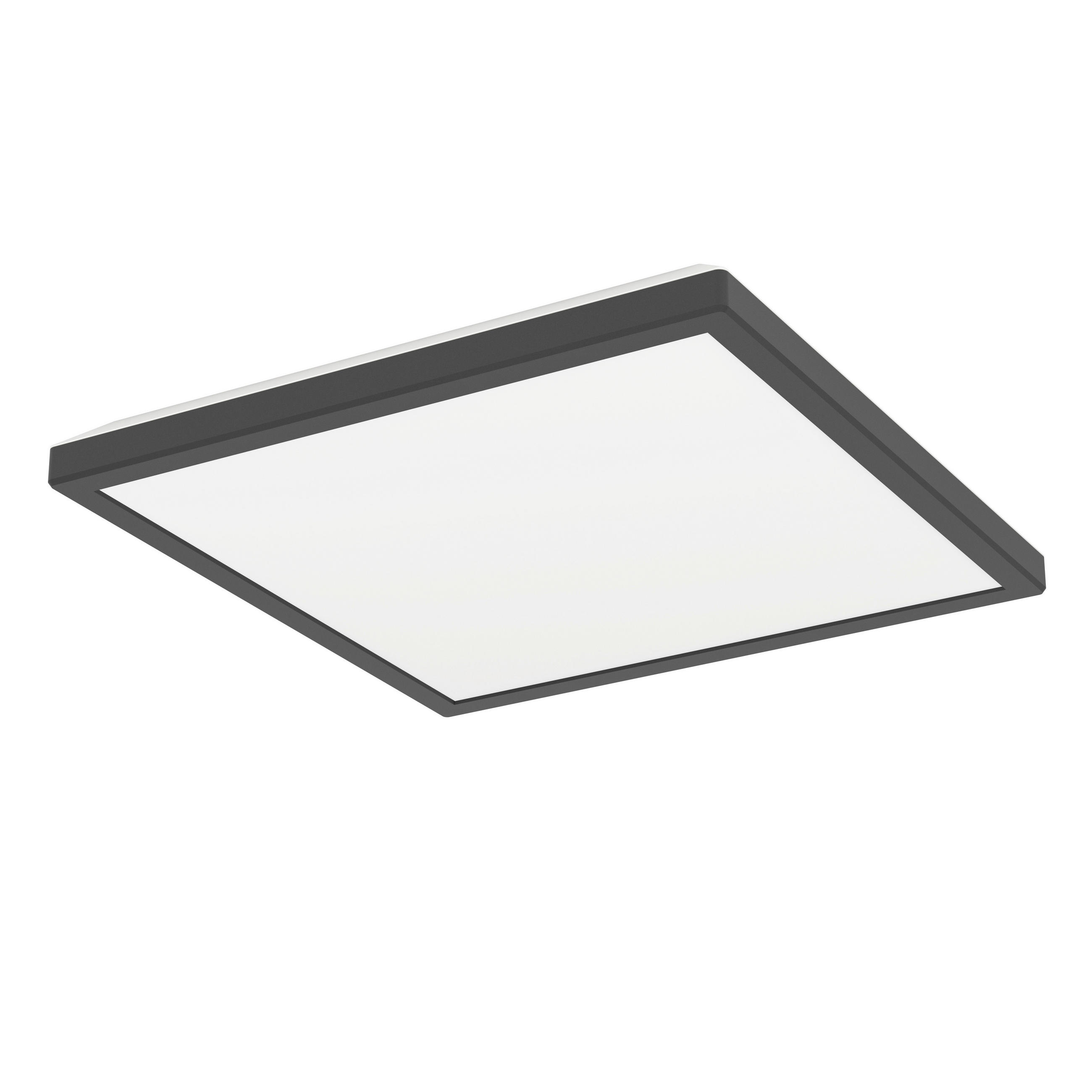 LED-DECKENLEUCHTE     - Weiss/Schwarz, Design, Kunststoff (29/3/29cm) - Eglo
