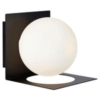 WANDLEUCHTE - Opal/Schwarz, Basics (13.5/13.5/16.2cm) - Markslöjd