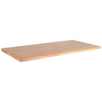 TISCHPLATTE Akazie massiv Akaziefarben  - Akaziefarben, MODERN, Holz (160/90/5,5cm) - Boxxx