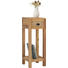 BEISTELLTISCH Mangoholz, Sheesham massiv rechteckig Braun - Braun, LIFESTYLE, Holz (30/80/33cm) - Landscape