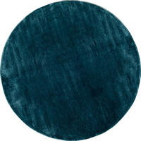 TEPPICH Blau, Petrol rund  - Blau/Petrol, Design, Textil (200/2/200cm) - Kare-Design