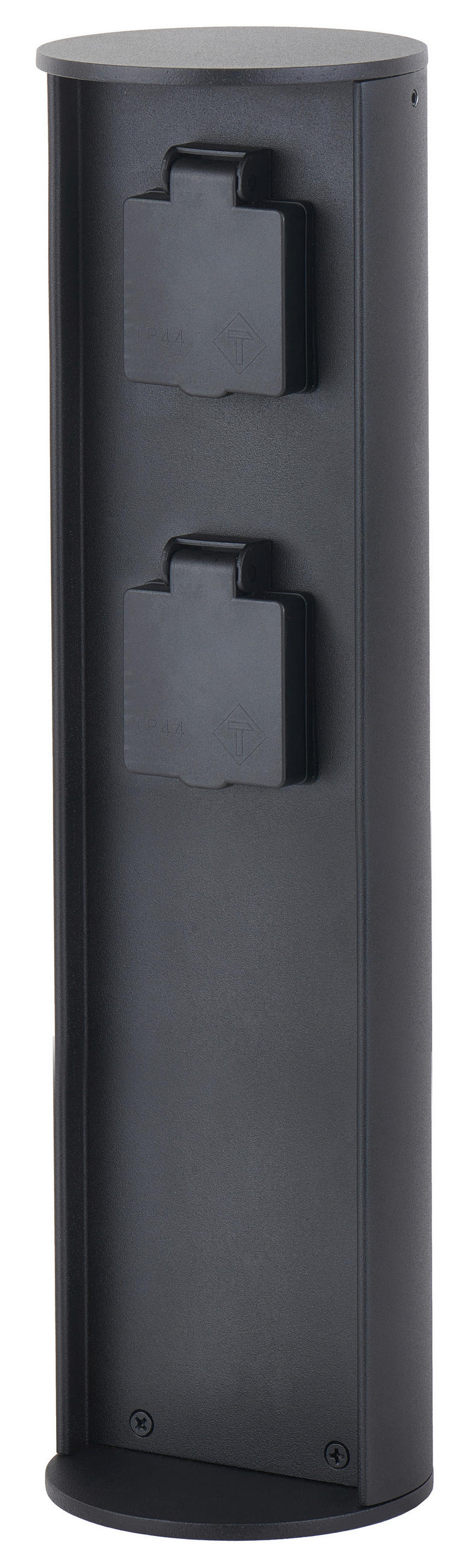 GARTENSTECKDOSE - Anthrazit, Basics, Metall (10/40cm)