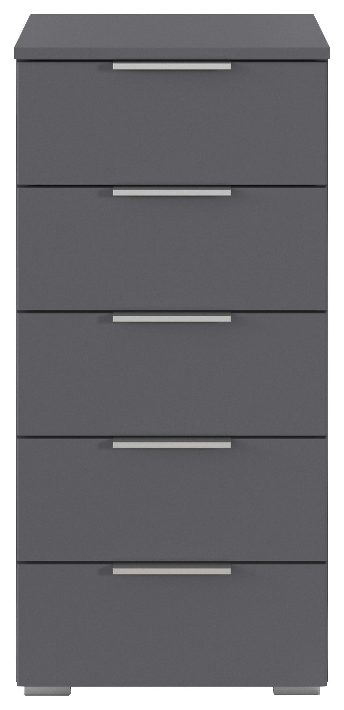 Nachtkästchen Mars 5l Grau B: 84 cm