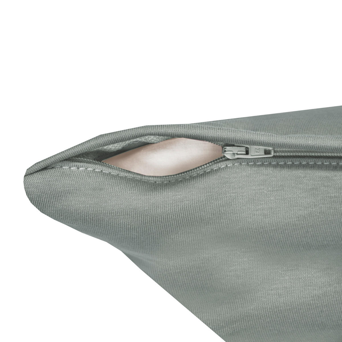 BABYBETTWÄSCHE 100/135 cm  - Salbeigrün, Basics, Textil (100/135cm) - Zöllner