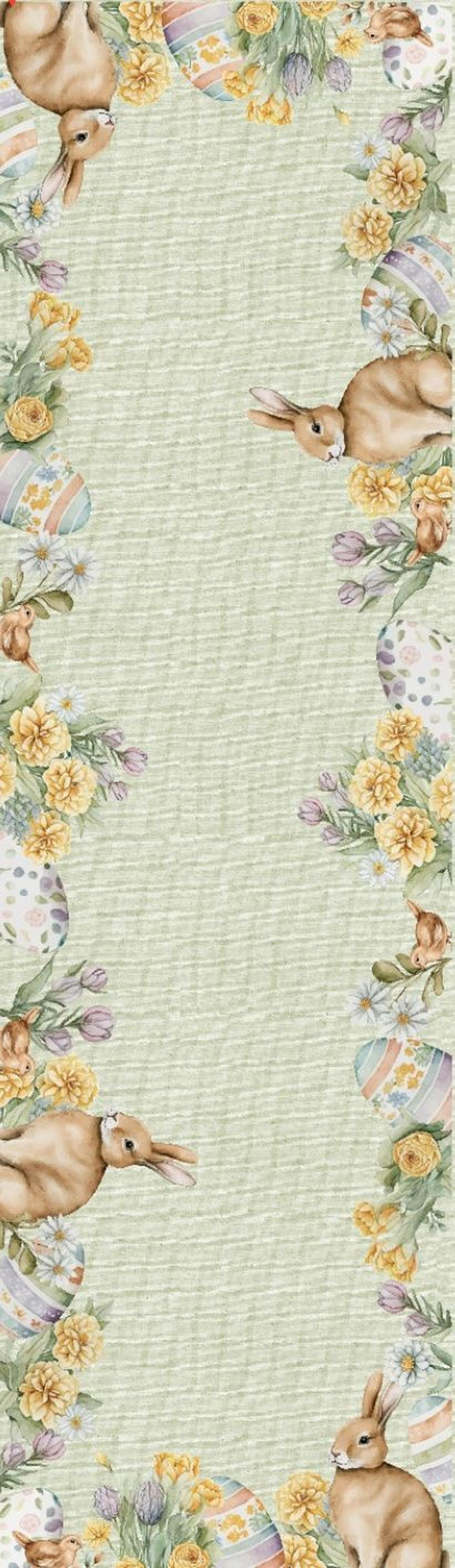 TISCHLÄUFER Textil Flachgewebe Grün, Multicolor 40/140 cm  - Multicolor/Grün, Basics, Textil (40/140cm) - Esposa