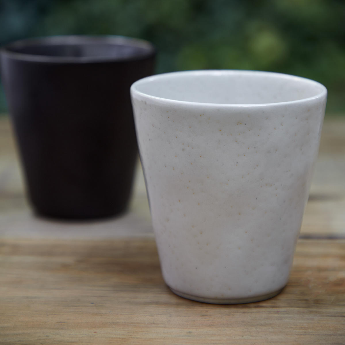 KAFFEEBECHERSET LAGOA 6-teilig  - Perlmutt/Creme, Basics, Keramik (9/10cm) - Costa Nova