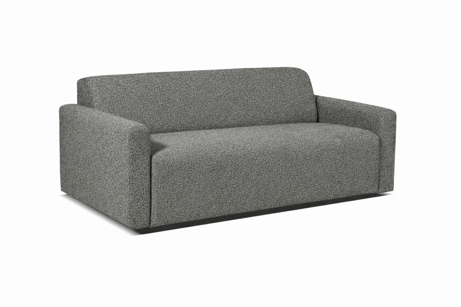 2-SITZER-SOFA Hector Grau  - Schwarz/Grau, Design, Textil (203/71/92cm) - Livetastic