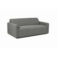 2-SITZER-SOFA Hector Grau  - Schwarz/Grau, Design, Textil (203/71/92cm) - Livetastic