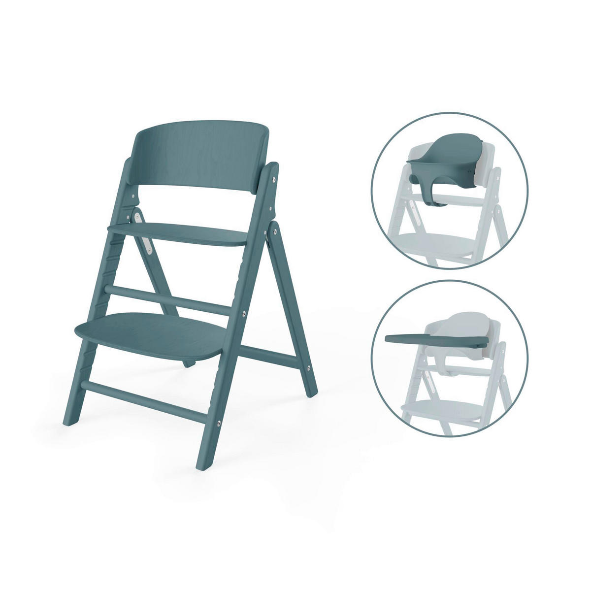 HOCHSTUHL Click & Fold  - Blau, Basics, Holz/Kunststoff (62,6/47,3/81,5cm) - cybex GOLD