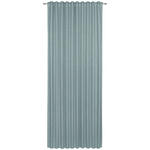 FERTIGVORHANG blickdicht  - Graublau, Basics, Textil (140/245cm) - Boxxx