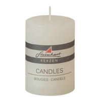 STUMPENKERZE  - Weiß, Basics (5,8/8cm) - Steinhart