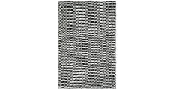 HANDWEBTEPPICH 120/170 cm  - Silberfarben, Basics, Textil (120/170cm) - Linea Natura