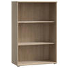 REGAL  54/85,5/34,8 cm Sonoma Eiche  - Alufarben/Sonoma Eiche, Design, Holzwerkstoff/Kunststoff (54/85,5/34,8cm)