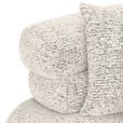 ECKSOFA Creme, Beige Zierkissen, Rückenkissen, Rücken echt  - Beige/Creme, KONVENTIONELL, Kunststoff/Textil (170/276cm) - Carryhome