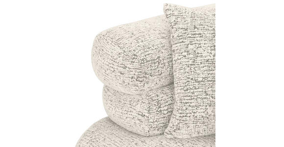 ECKSOFA Creme, Beige Zierkissen, Rückenkissen, Rücken echt  - Beige/Creme, KONVENTIONELL, Kunststoff/Textil (170/276cm) - Carryhome