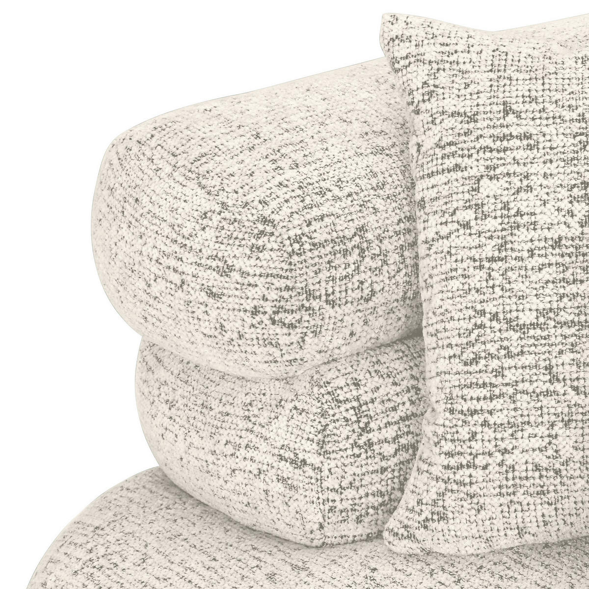 ECKSOFA Creme, Beige  - Beige/Creme, KONVENTIONELL, Kunststoff/Textil (170/276cm) - Carryhome