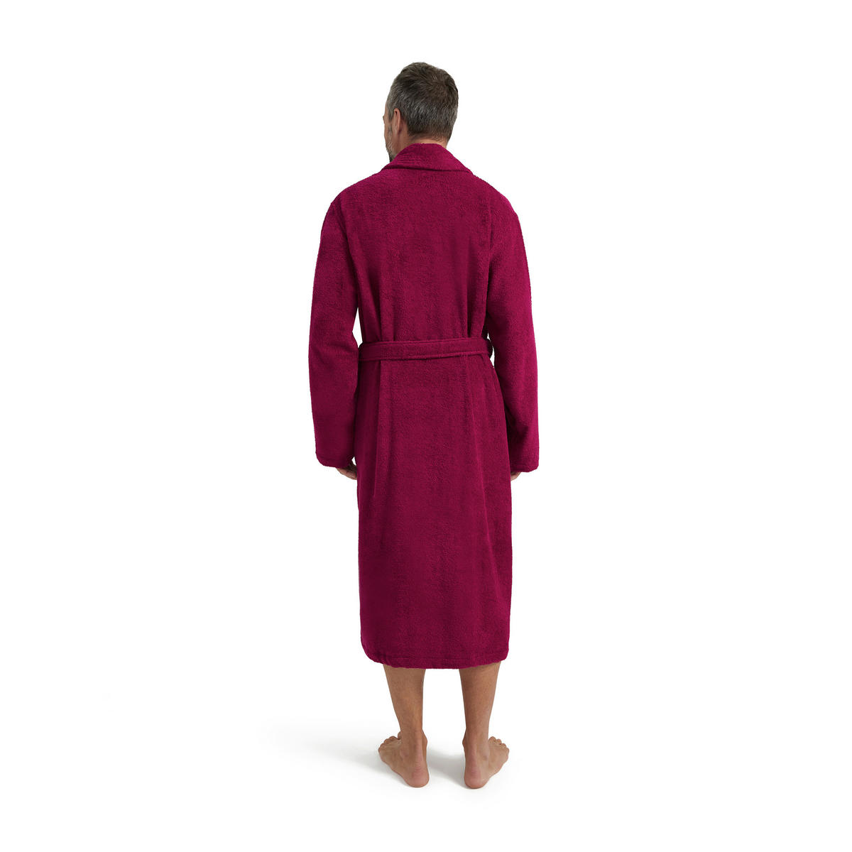 BADEMANTEL XS Unisex  - Beere, Basics, Textil (XSnull) - Moeve