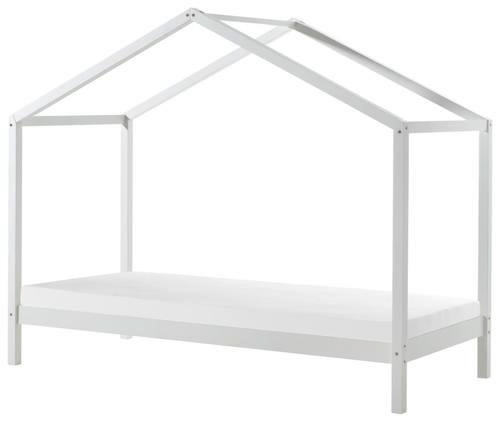 HAUSBETT 90/200 cm  - Weiß, MODERN, Holz (90/200cm) - MID.YOU
