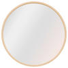 OGLEDALO ZIDNO  64,5/64,5/1,5 cm     - boje hrasta, Design, staklo/drvo (64,5/64,5/1,5cm)